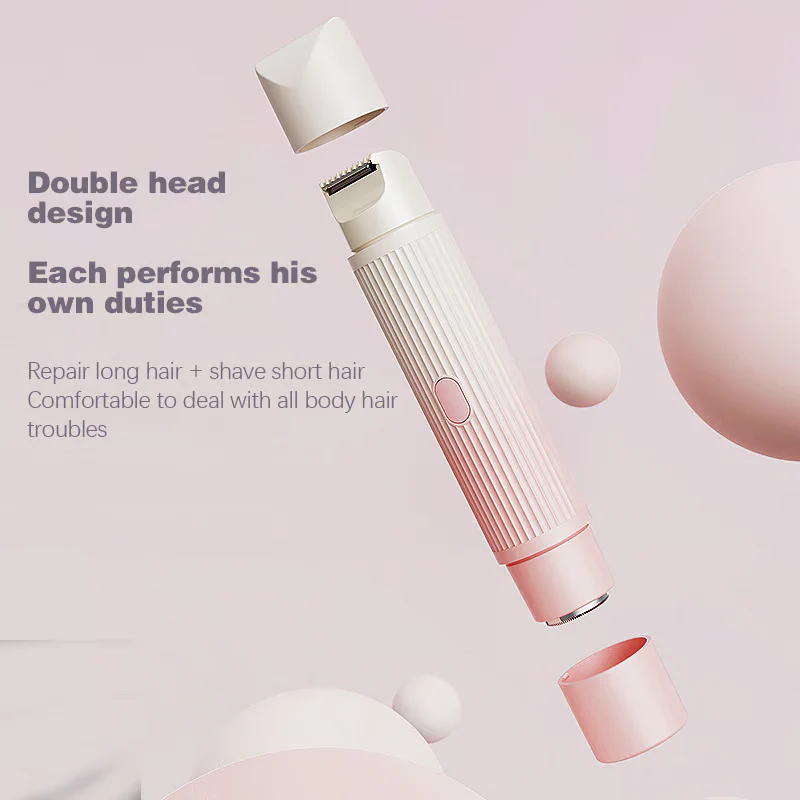 2-in-1 Women's Electric Shaver ~ Smooth, hair-free skin in minutes - Image 4