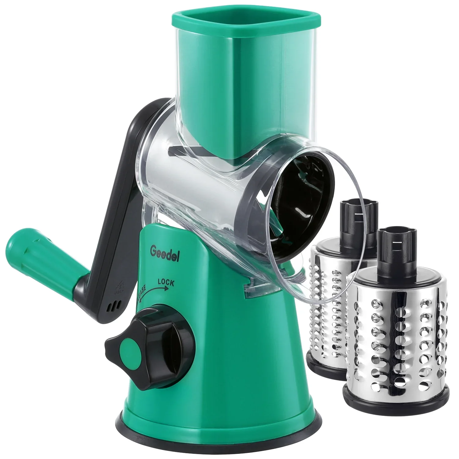 3 in 1 Rotary Cheese Grater Vegetable Slicer ~ Effortless food prep in seconds - Image 7