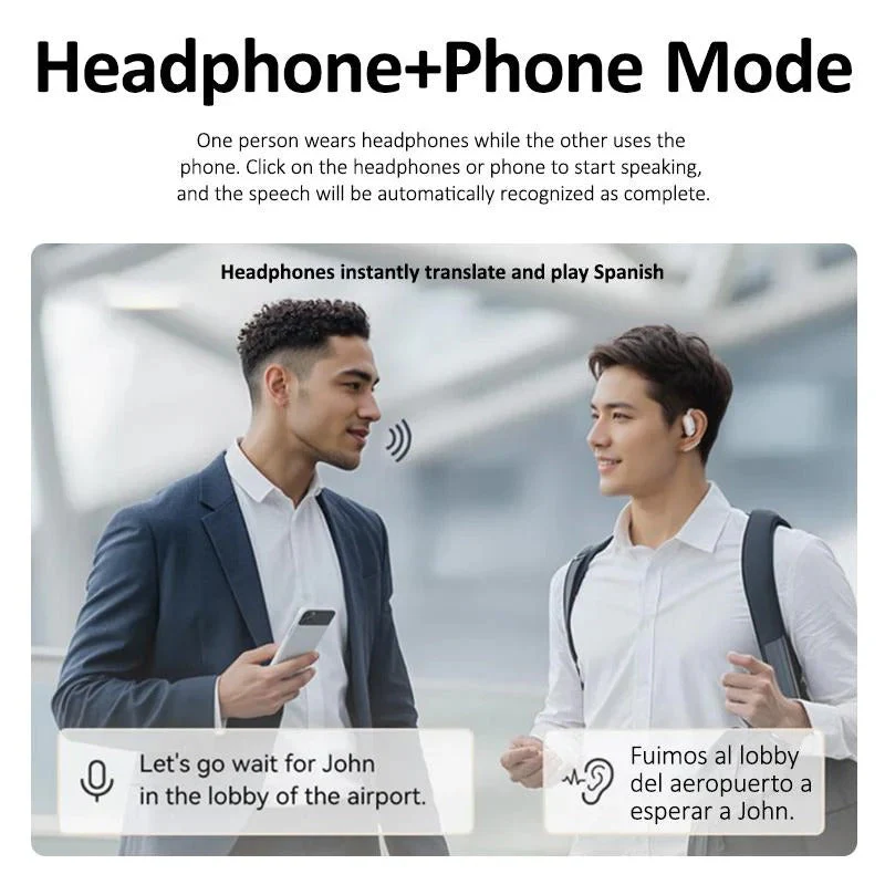 AI Translator Earbuds ~ Real-time translation for seamless global communication - Image 4