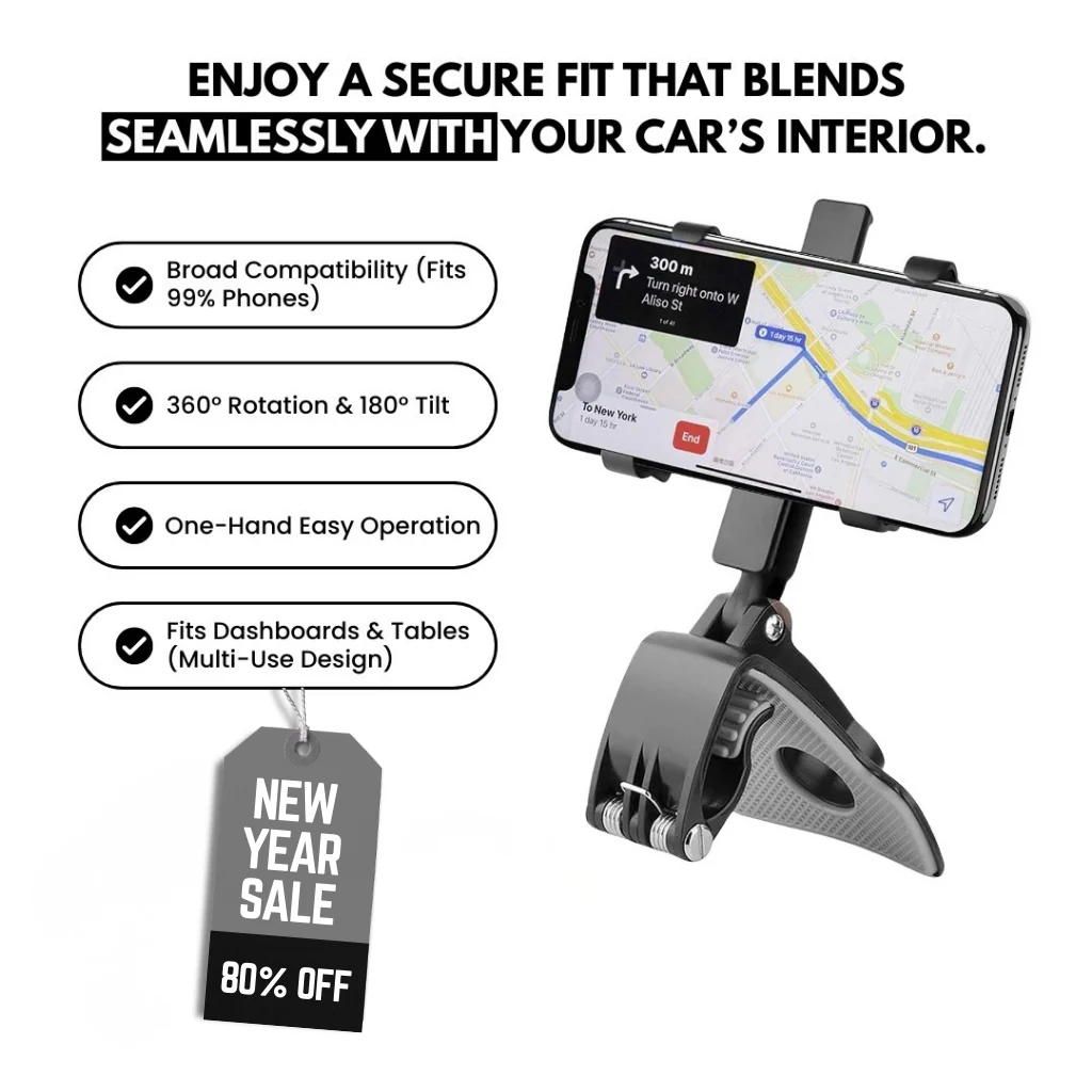 Car Dashboard Phone Holder 2.0 Upgrade