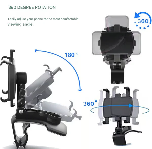 Multifunctional Car Dashboard Phone Holder ~ The Last Phone Mount You’ll Ever Need- - Image 6