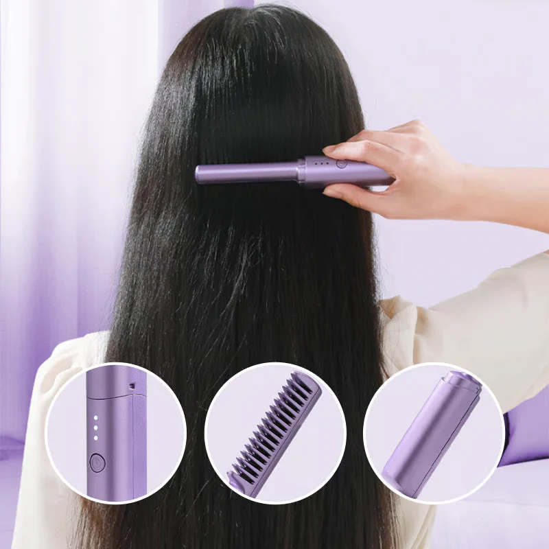 Ceramic Hairdressing Comb ~ Smooth, frizz-free hair anytime, anywhere- - Image 17
