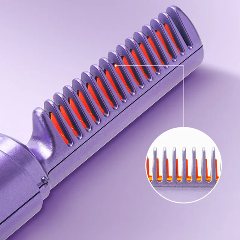 Ceramic Hairdressing Comb ~ Smooth, frizz-free hair anytime, anywhere- - Image 7