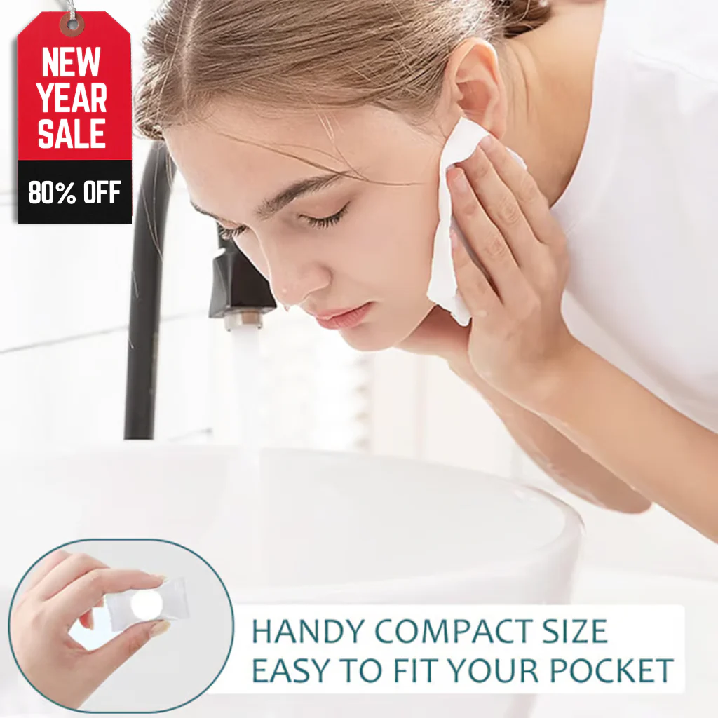 Compressed Towel Tablets ~ Eco-friendly towels that expand in seconds