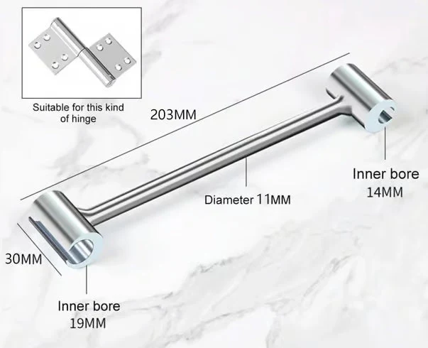 Door Hinge Adjustment Tool ~ Fix sagging and squeaky doors in seconds - Image 6