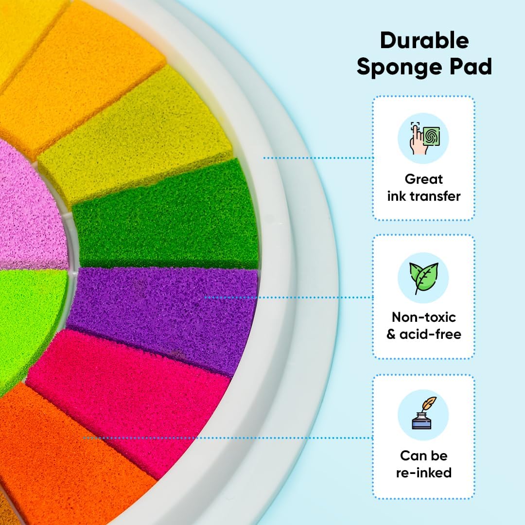 Funny finger painting kit ~ Vibrant Colors, Mess-Free Fun - Image 4