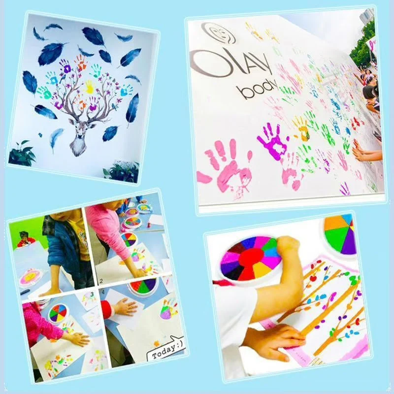 Funny finger painting kit ~ Vibrant Colors, Mess-Free Fun - Image 7