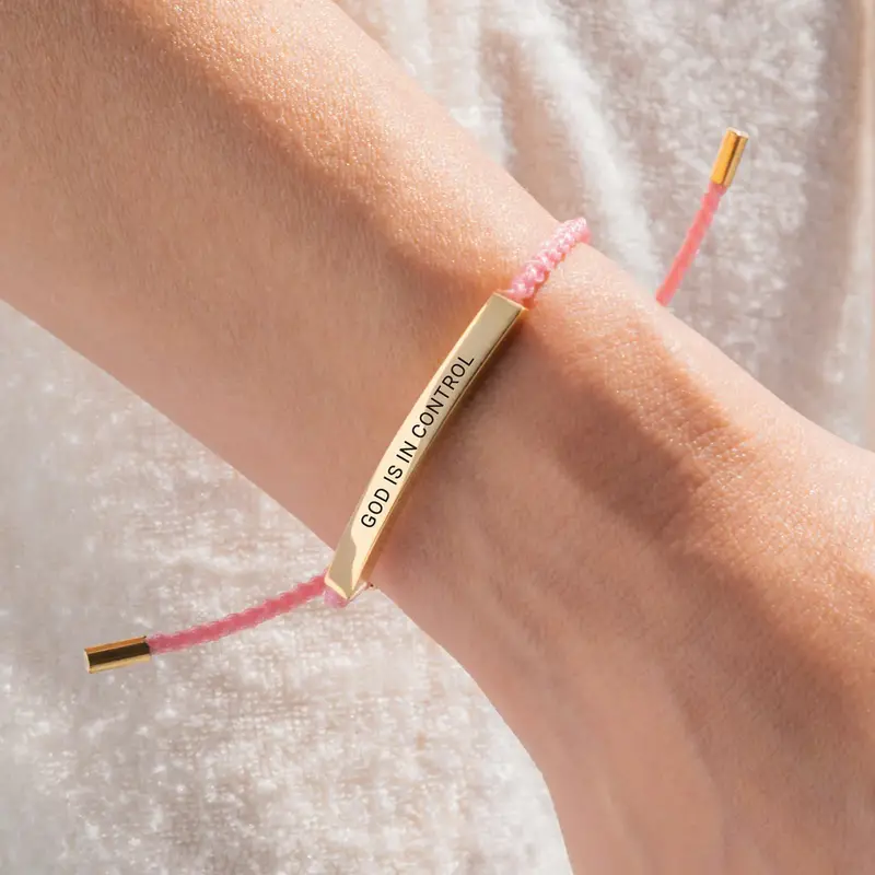 “God is in Control” Inspiring Bracelet ~ A Daily Reminder of Faith, Peace, and Strength - Image 4