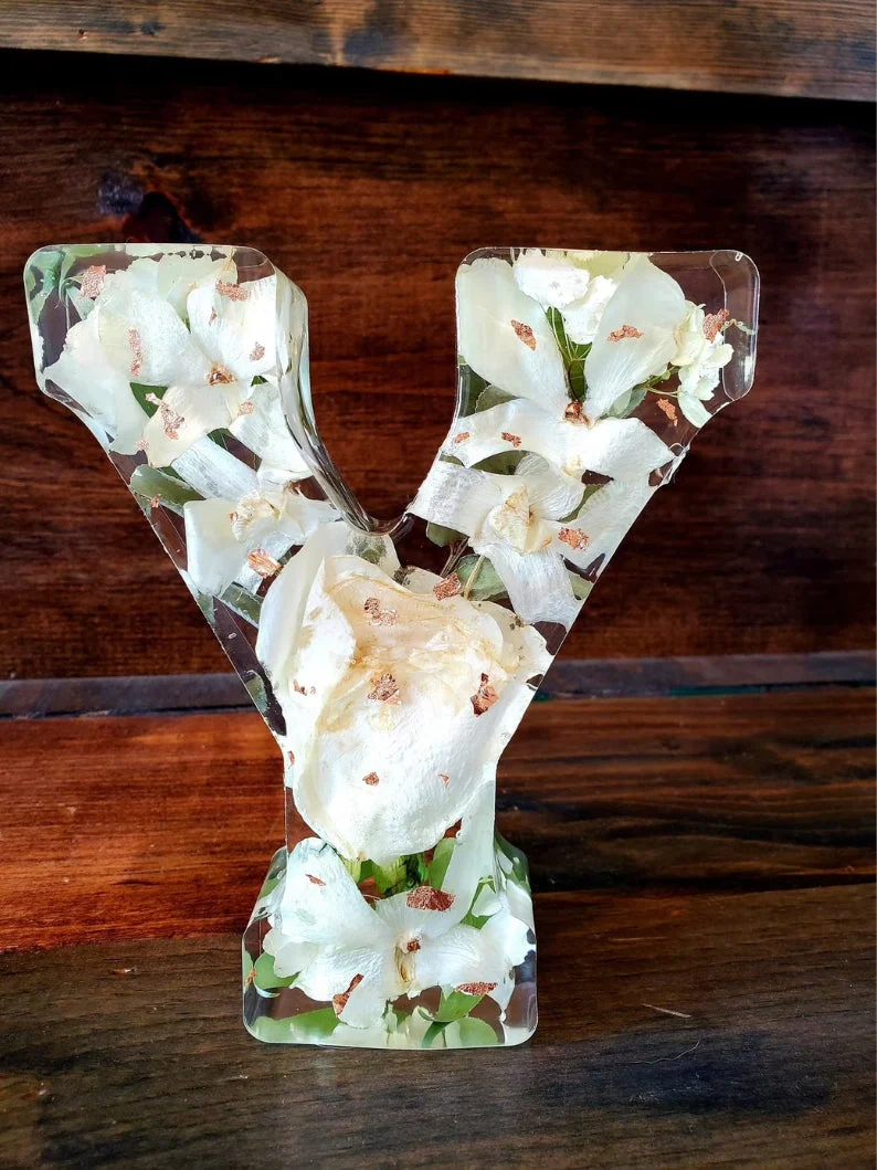 Handmade Floral Resin Night Light ~ Bring artistic light to your home effortlessly - Image 25