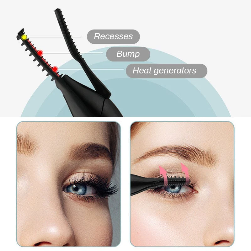 Heated Electric Eyelash Curler ~ Flawless, lifted lashes in seconds - Image 12