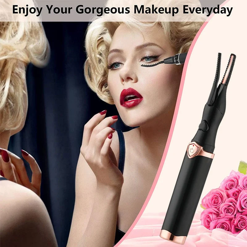 Heated Electric Eyelash Curler ~ Flawless, lifted lashes in seconds - Image 4