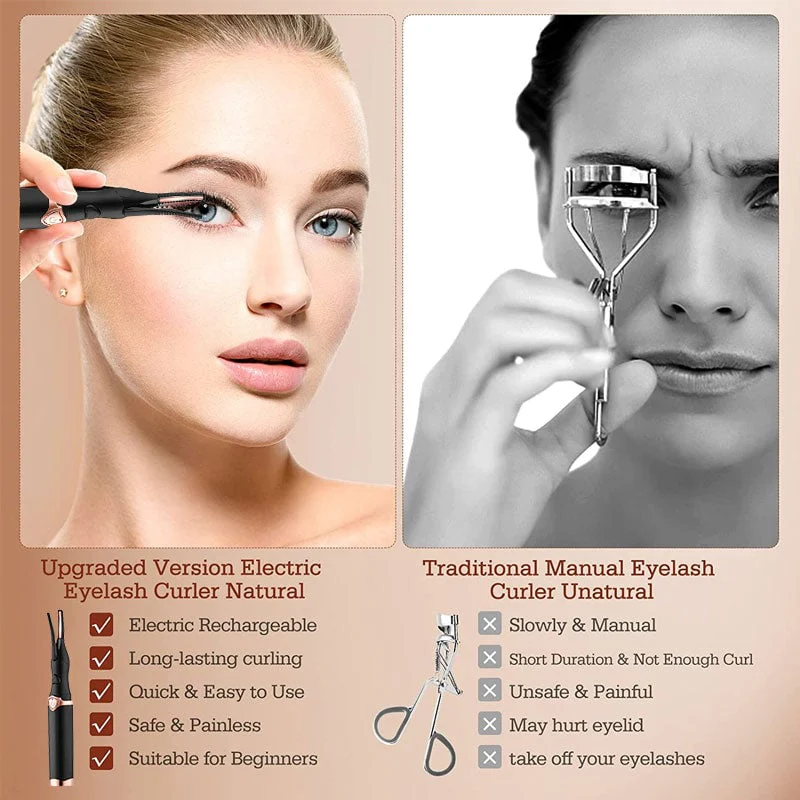 Heated Electric Eyelash Curler ~ Flawless, lifted lashes in seconds - Image 9