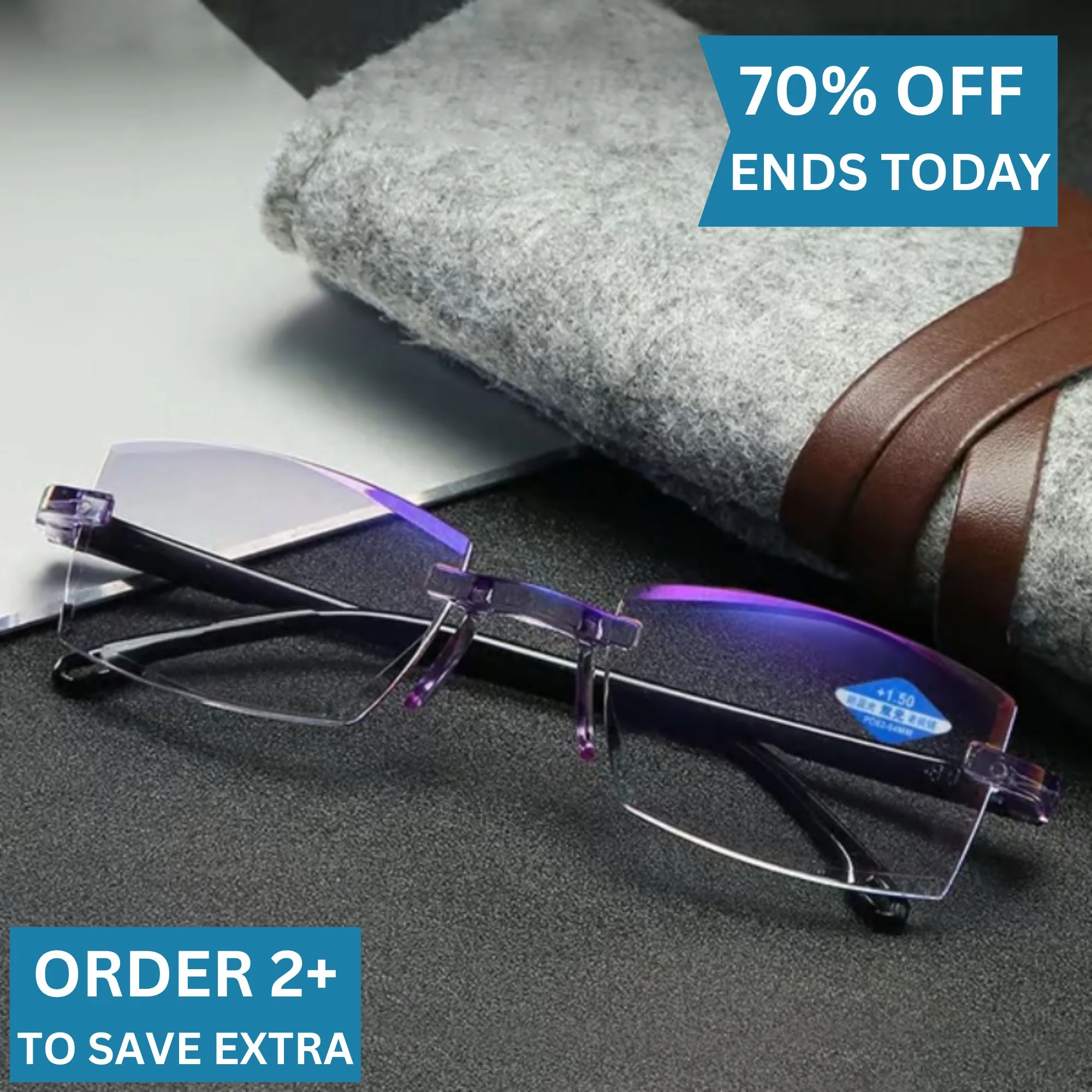 Intelligent Dual Focus Glasses - Clearer Vision, Less Eye Strain All Day