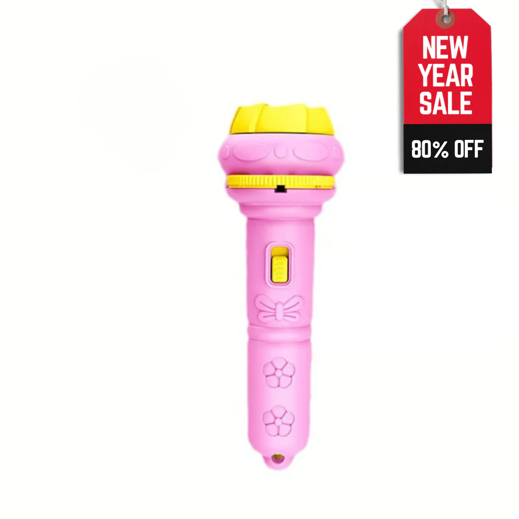 Kids Projection Flashlight ~ Spark curiosity and explore the world of learning.