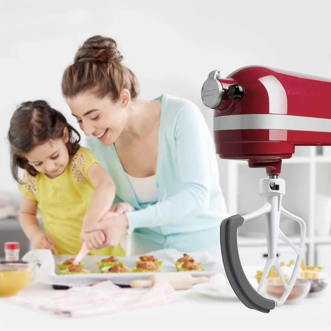 Flex edge beater for mixers ~ Smooth, Even Mixing with Zero Scraping. - Image 2