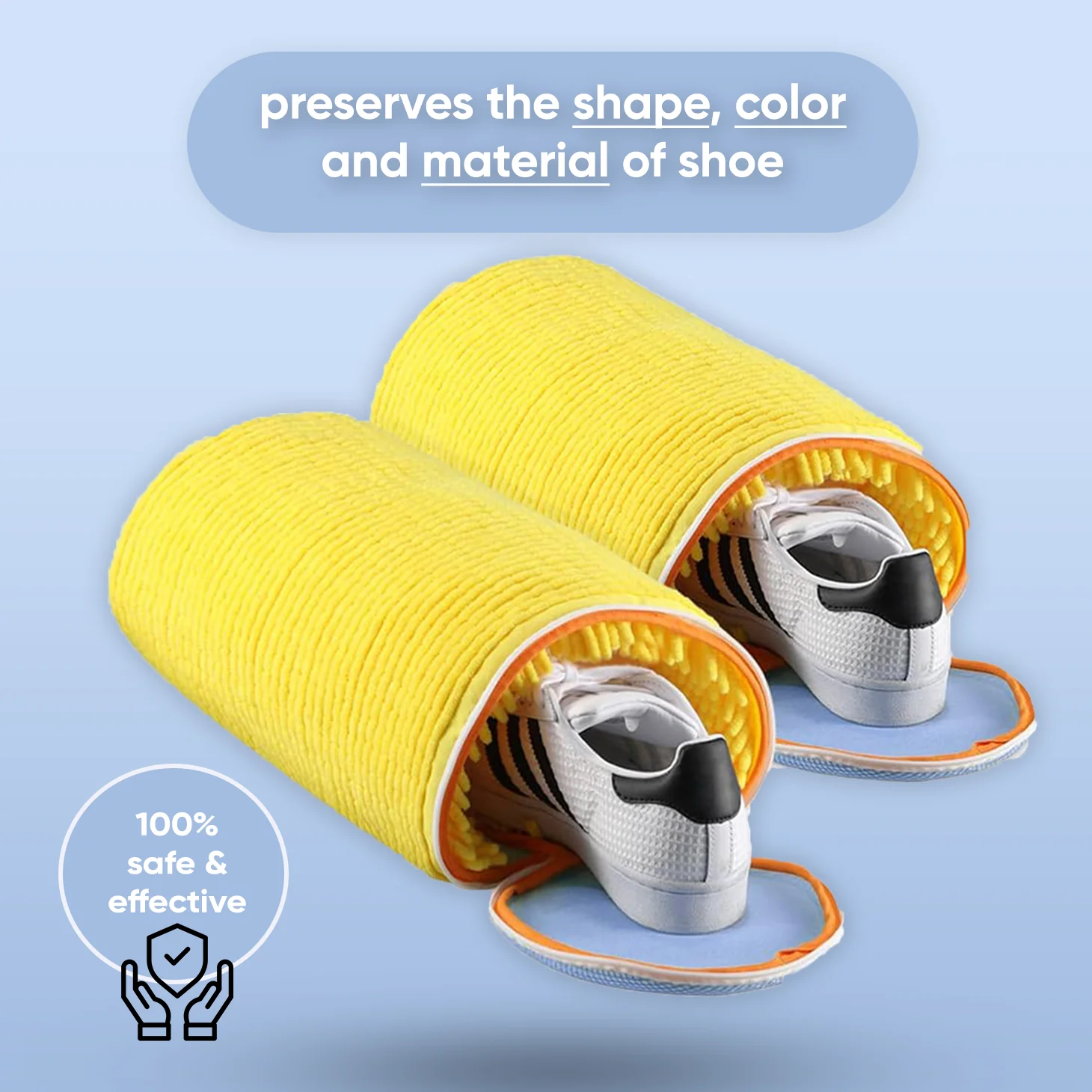 Laundry shoe bag ~ Effortlessly clean shoes without damage in minutes - Image 5