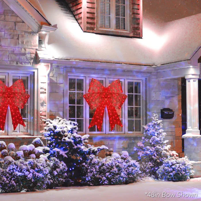 Lit Christmas Bow ~ Too bright, too bold, too beautiful to ignore. - Image 2