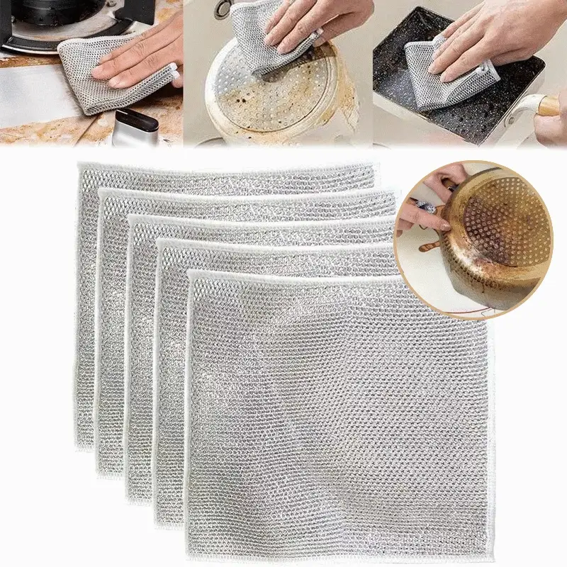 Miracle Wire Cleaning Cloth ~ Tough on Grime, Gentle on Surfaces - Image 3