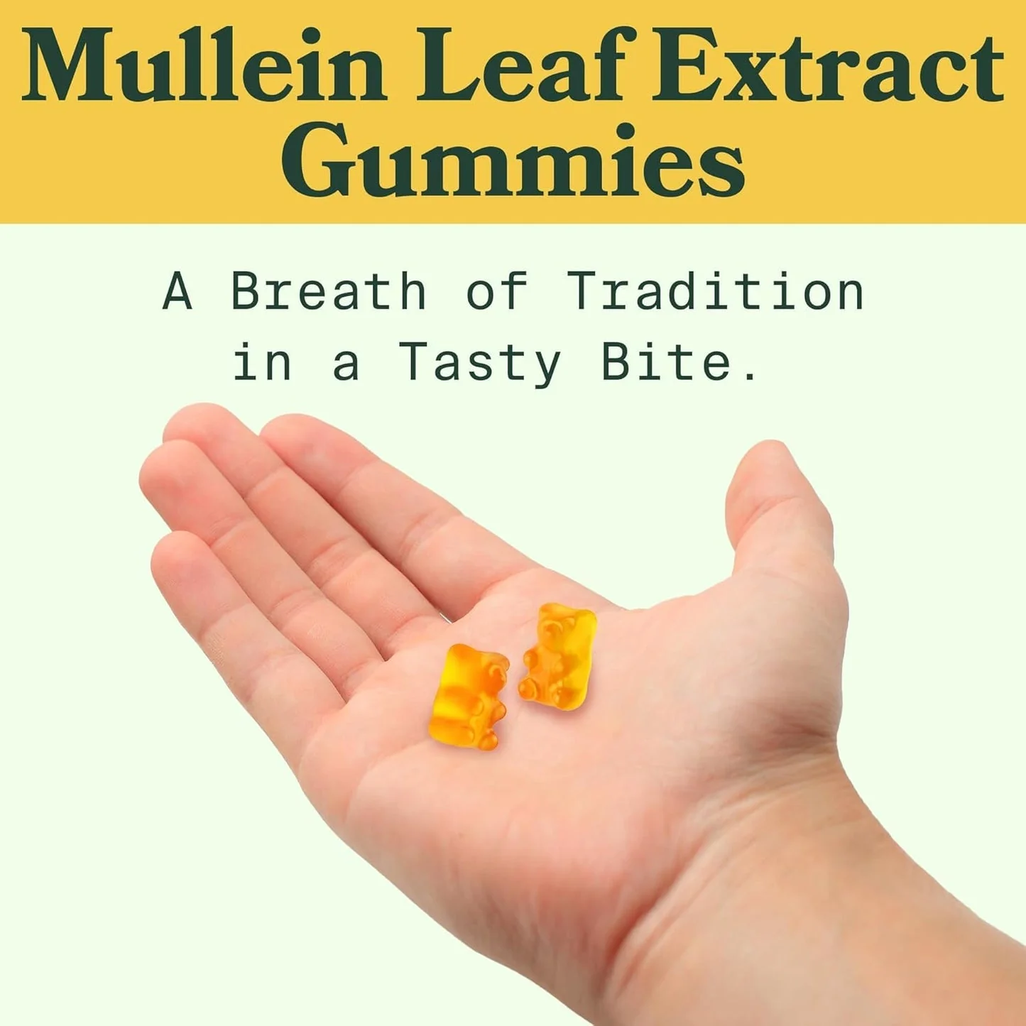 Mullein Lung Detox Gummies ~ Clear Mucus & Boost Respiratory Health - Image 3