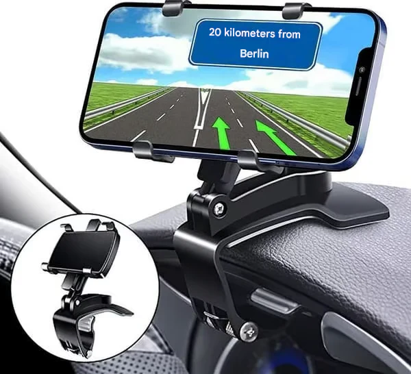 Multifunctional Car Dashboard Phone Holder ~ The Last Phone Mount You’ll Ever Need-