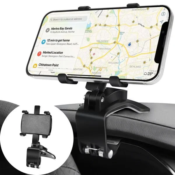 Multifunctional Car Dashboard Phone Holder ~ The Last Phone Mount You’ll Ever Need- - Image 13