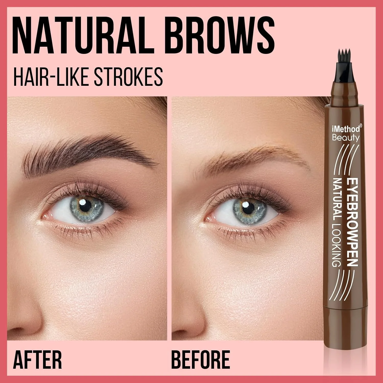 Natural Brows Pen ~ Create fuller, realistic brows with every stroke - Image 2