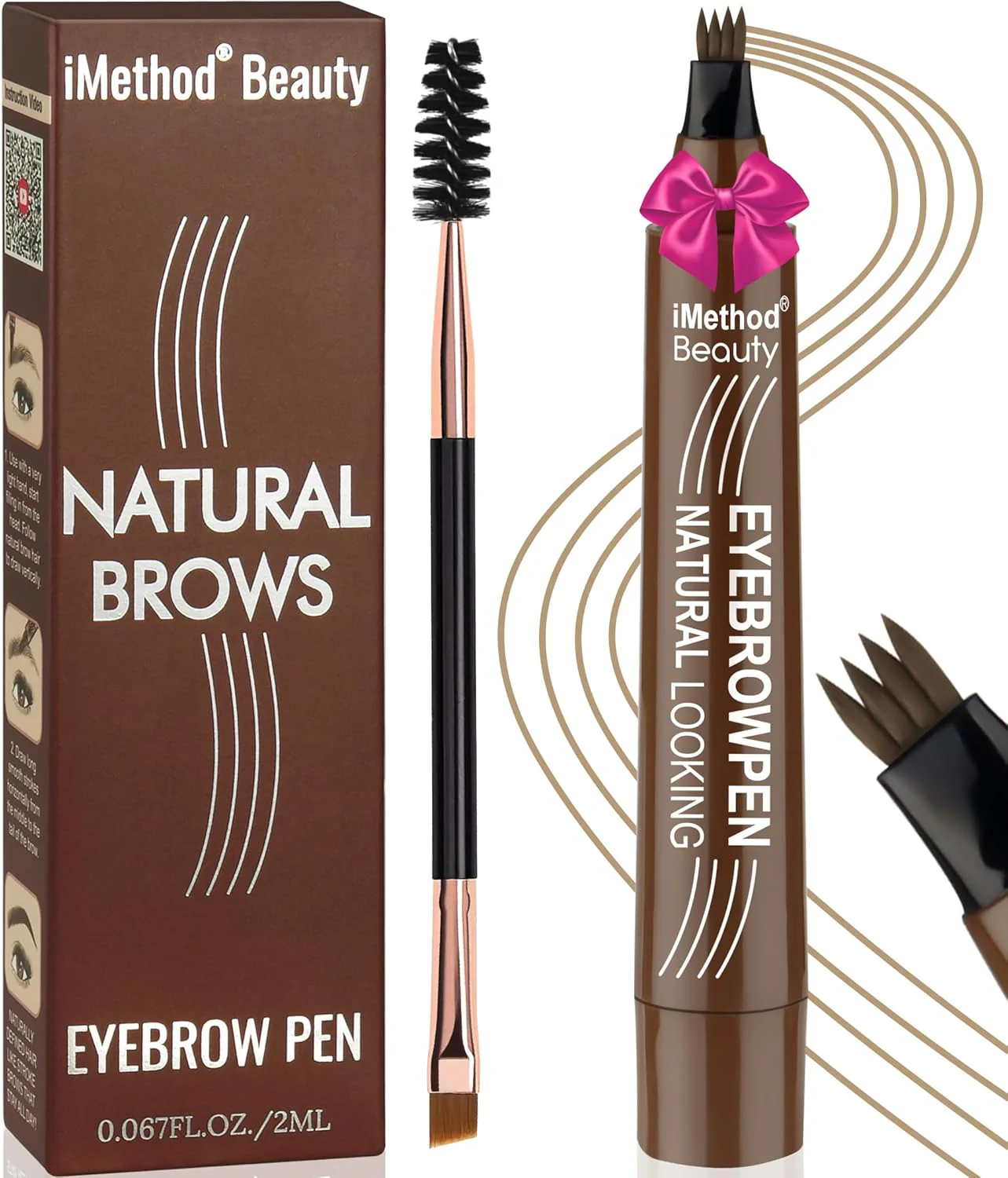 Natural Brows Pen ~ Create fuller, realistic brows with every stroke - Image 8