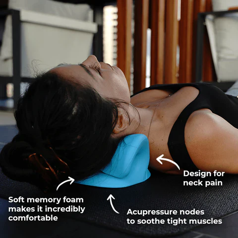 Neck Cervical Traction Pillow ~ Relieve neck pain and improve posture at home - Image 3