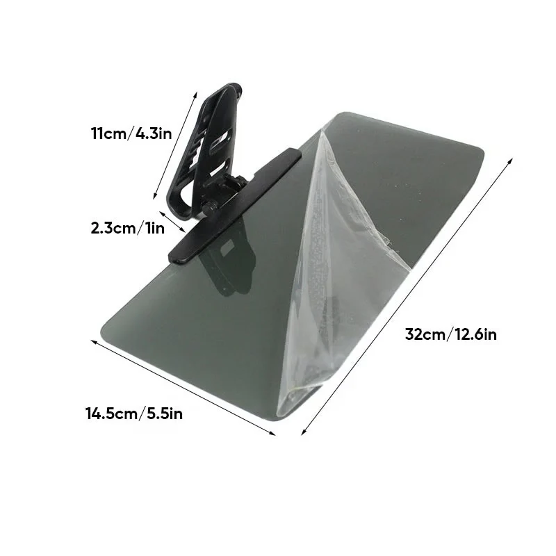 Polarized Car Visor ~ Block glare and drive comfortably in any weather~ - Image 9