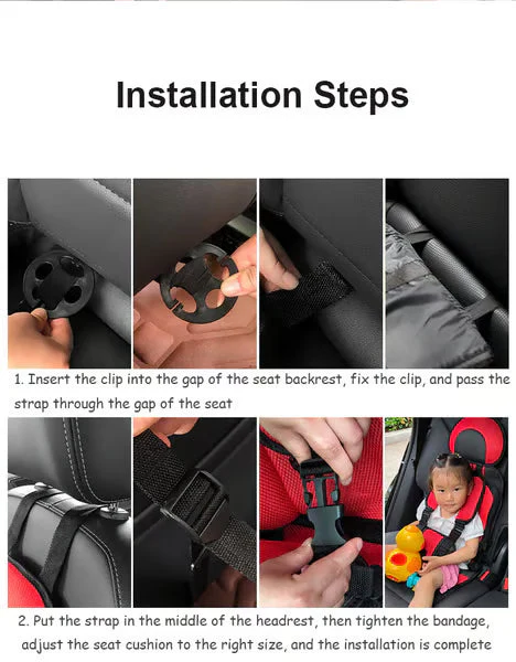 Portable Children’s Seat Belt ~ Instant 5-point protection for every ride - Image 12