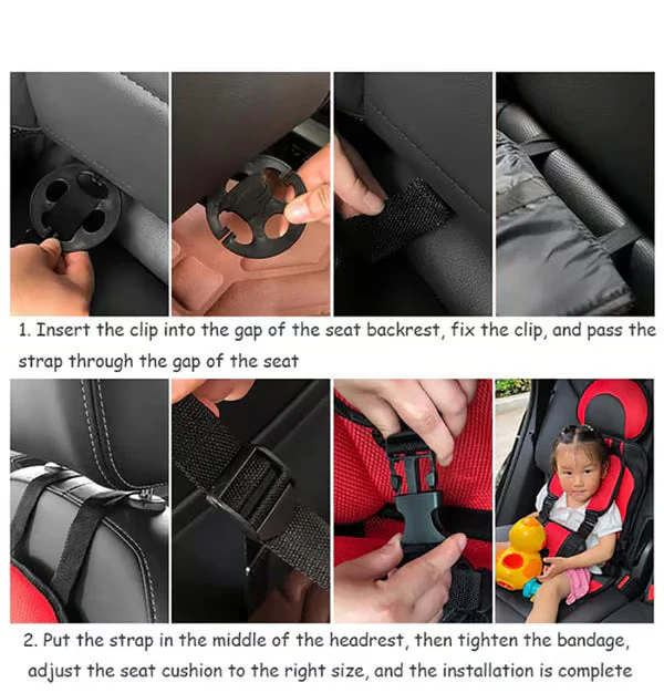 Portable Children’s Seat Belt ~ Instant 5-point protection for every ride - Image 8