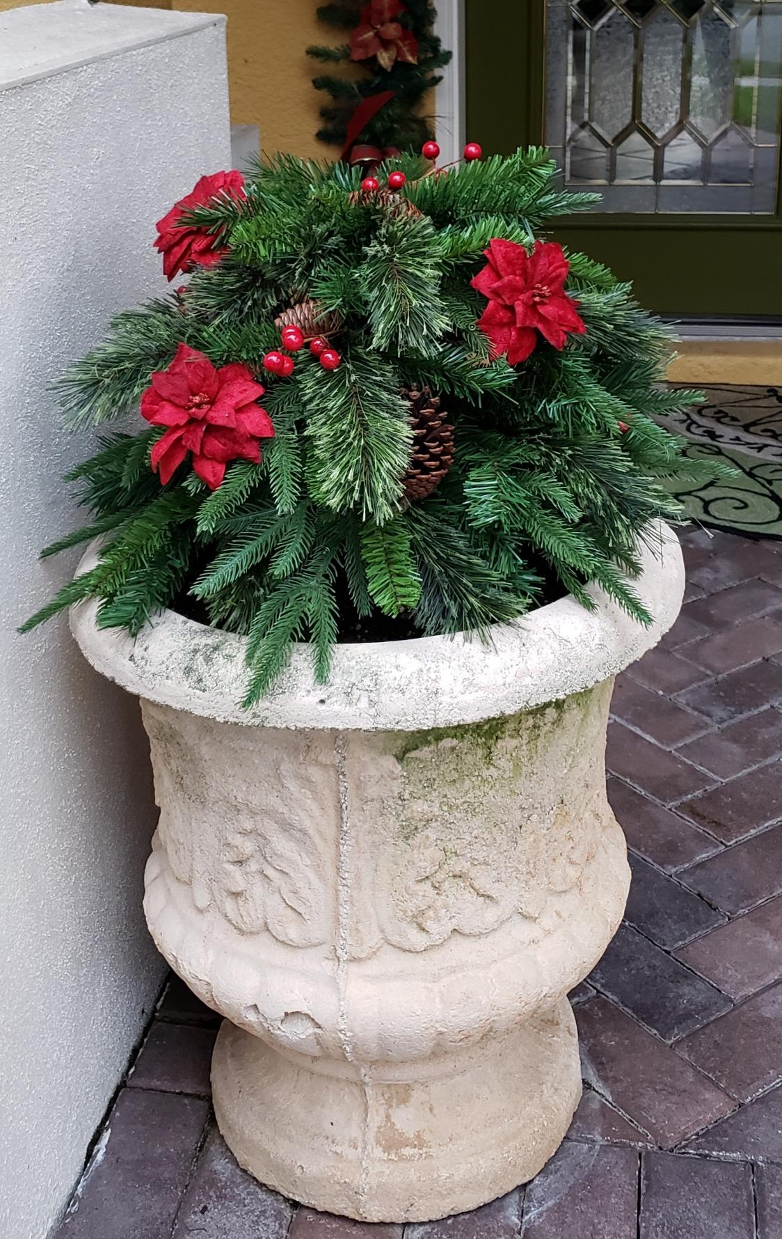 Mini Artificial Christmas Tree ~ Weatherproof sparkle for entryways and patios. - Image 9