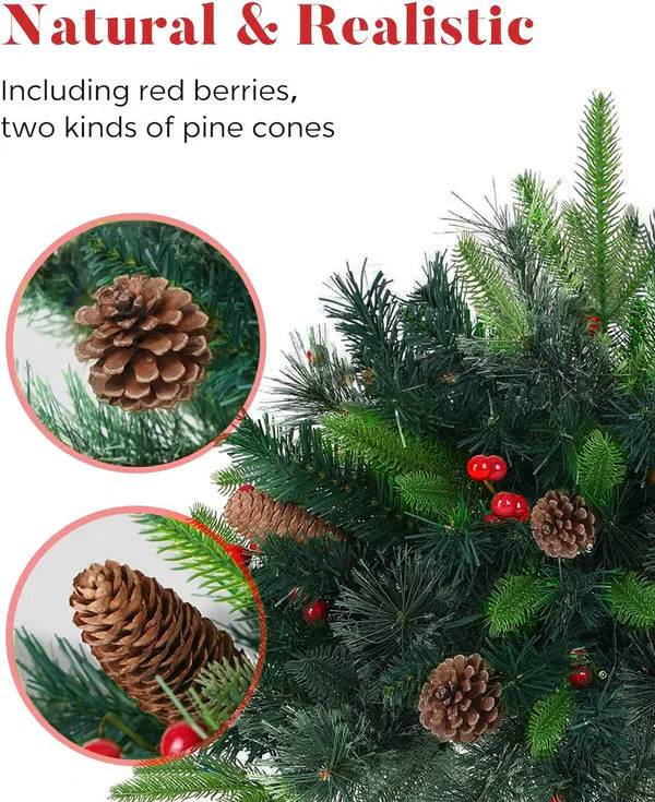 Mini Artificial Christmas Tree ▶︎ Weatherproof sparkle for entryways and patios - Image 9