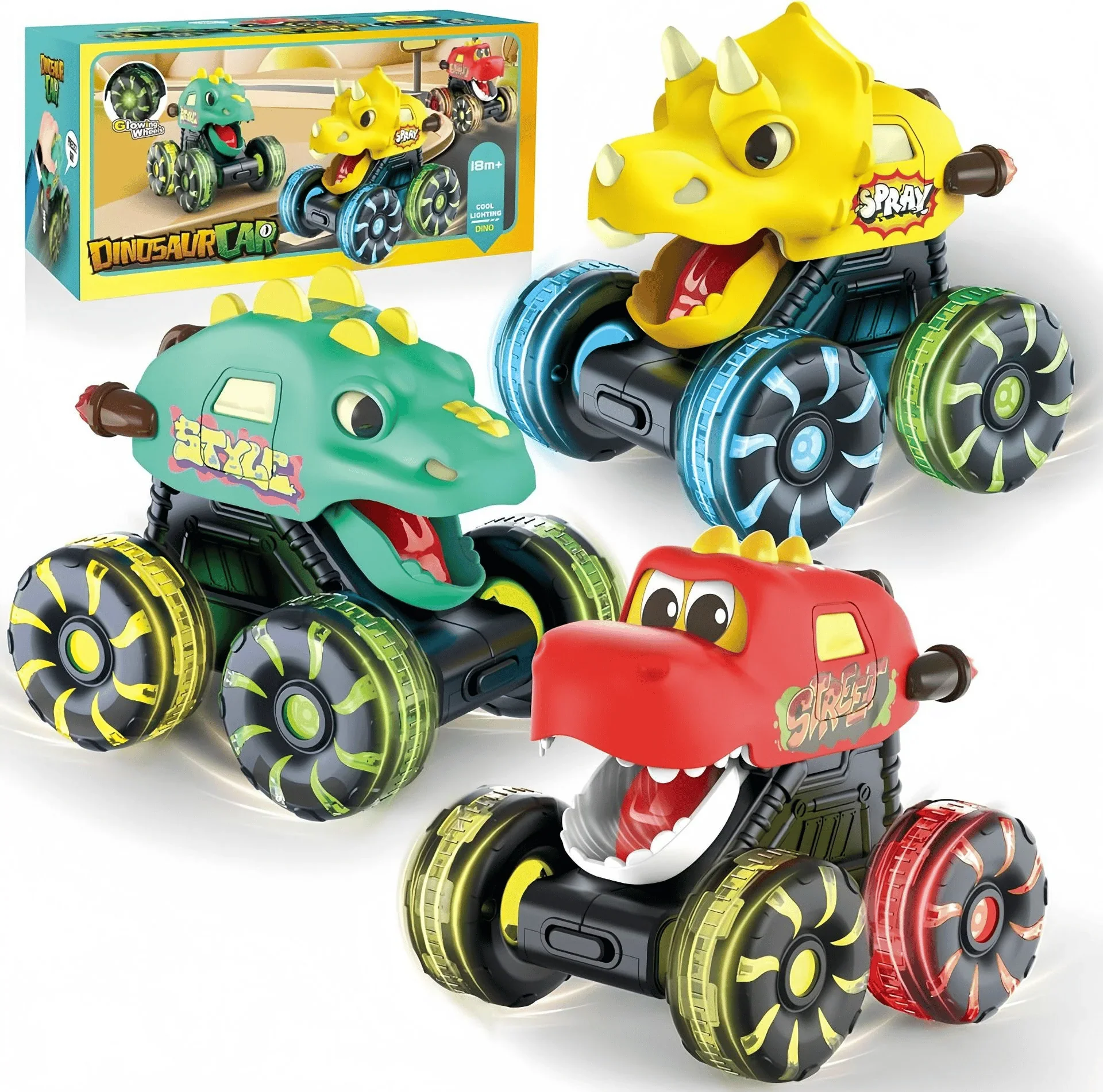 Press & Go Dino Monster Truck 2.0 Upgrade - Image 2