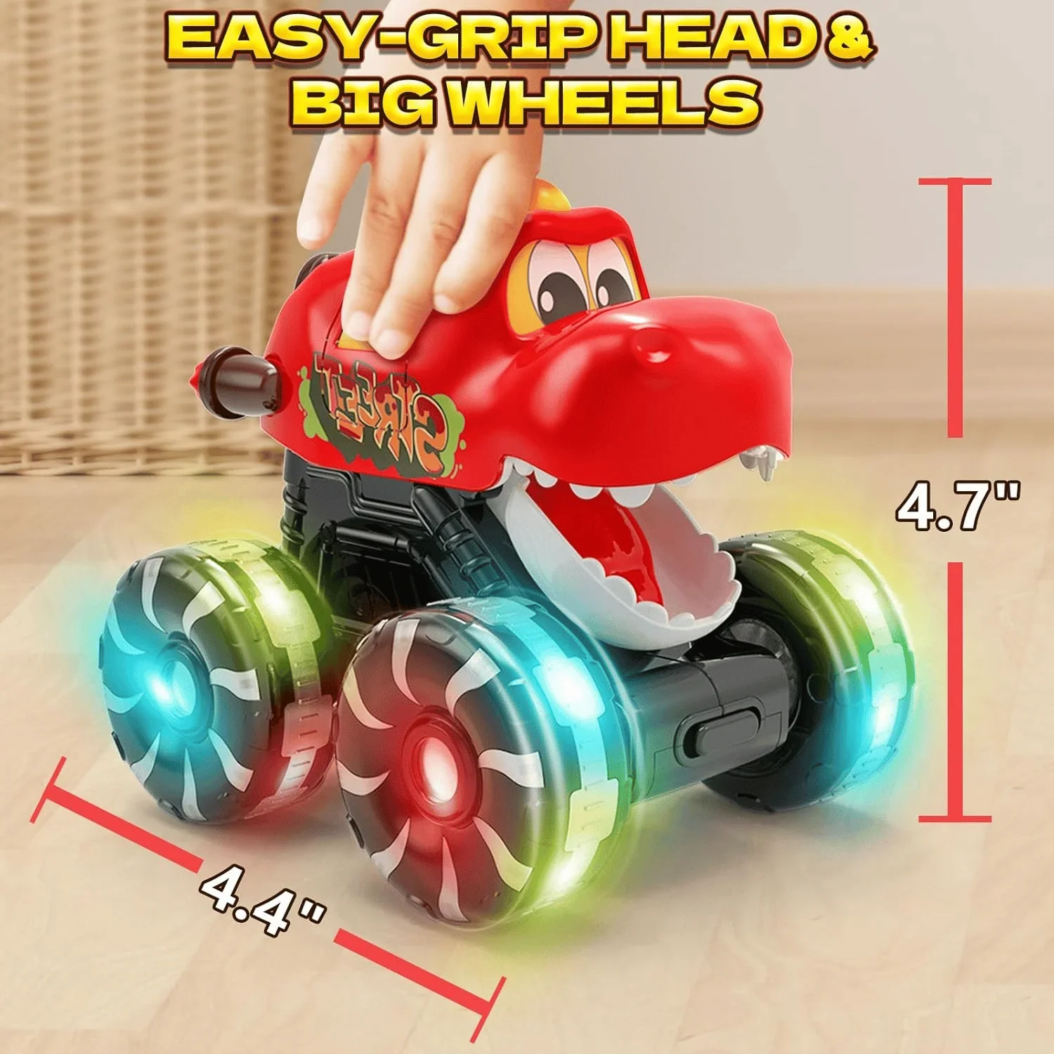 Press & Go Dino Monster Truck 2.0 Upgrade - Image 3