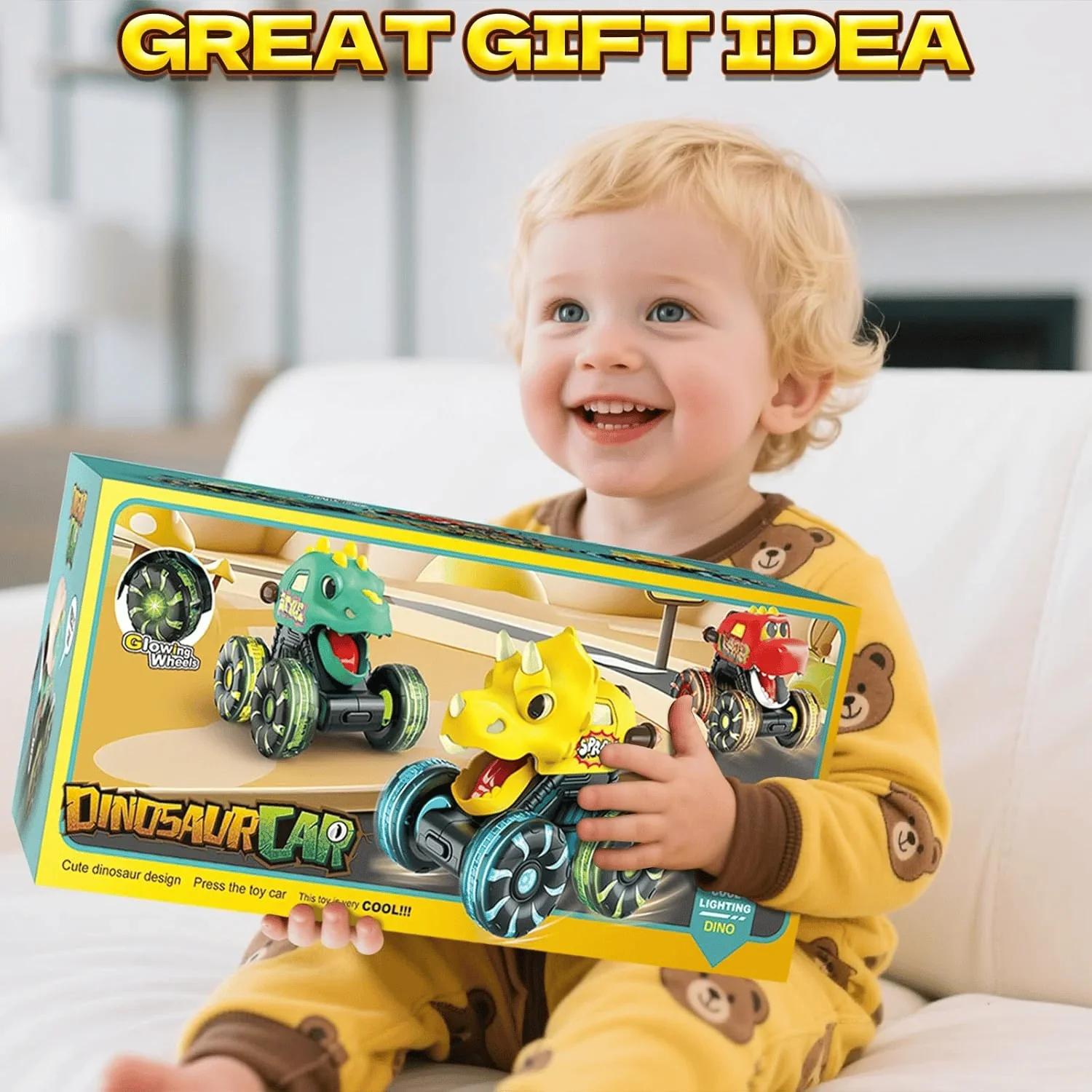 Press & Go Dino Monster Truck 2.0 Upgrade - Image 4