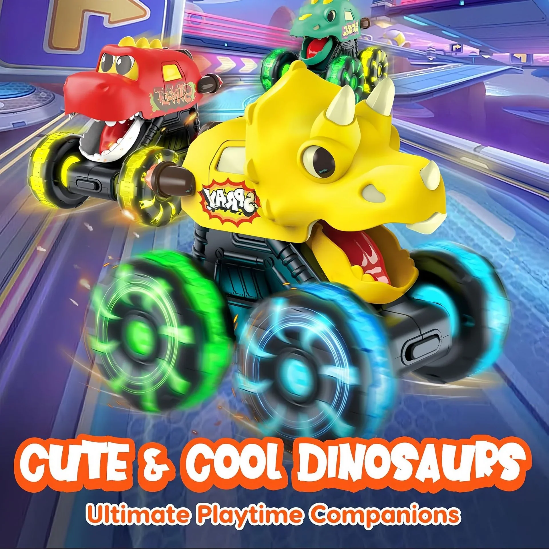Press & Go Dino Monster Truck 2.0 Upgrade - Image 6
