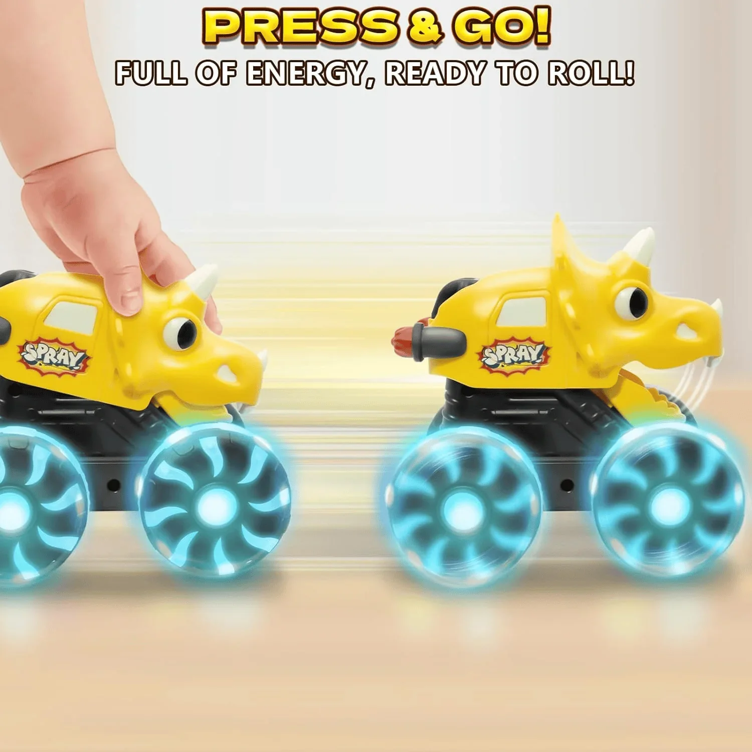 Press & Go Dino Monster Truck 2.0 Upgrade - Image 7