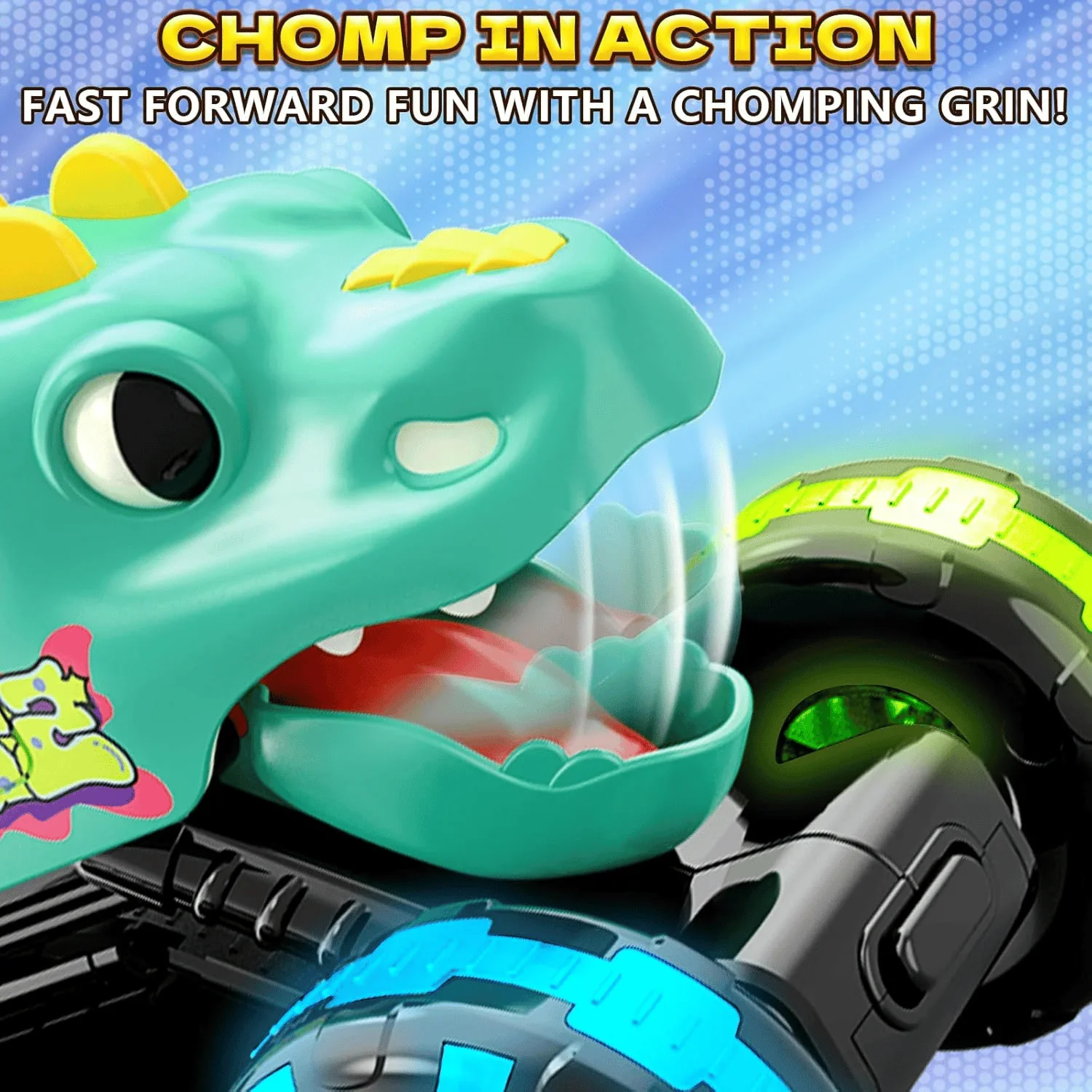 Press & Go Dino Monster Truck 2.0 Upgrade - Image 8