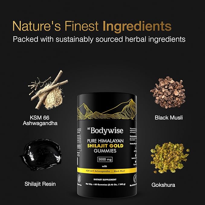 Pure Himalayan Shilajit Gummies ~ Natural Energy & Stamina in Every Bite - Image 2