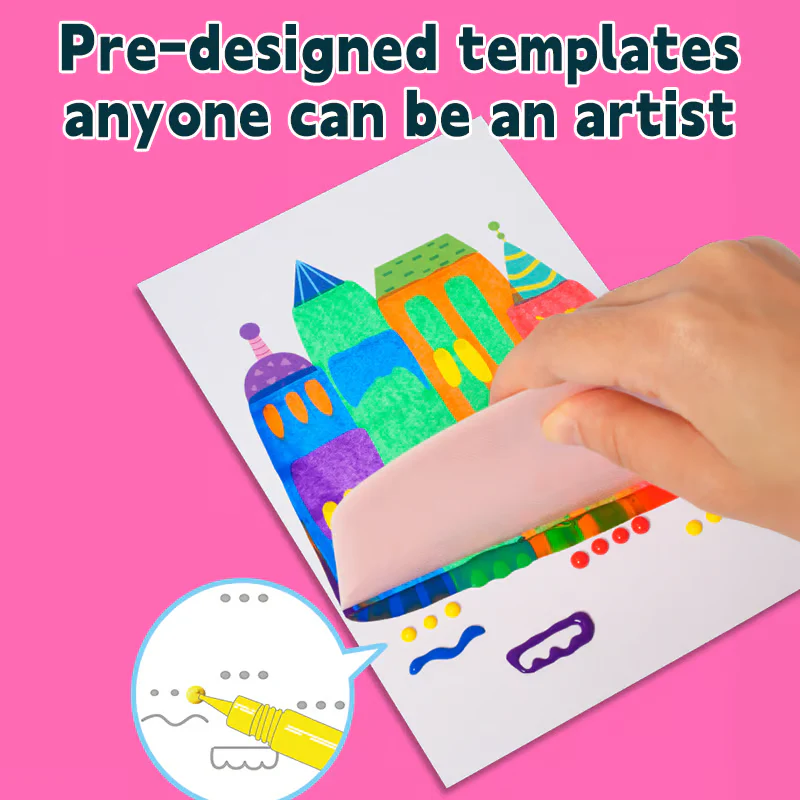 Rainbow Scratch Art Kit ~ Create Colorful Masterpieces with a Simple Scratch - Image 4