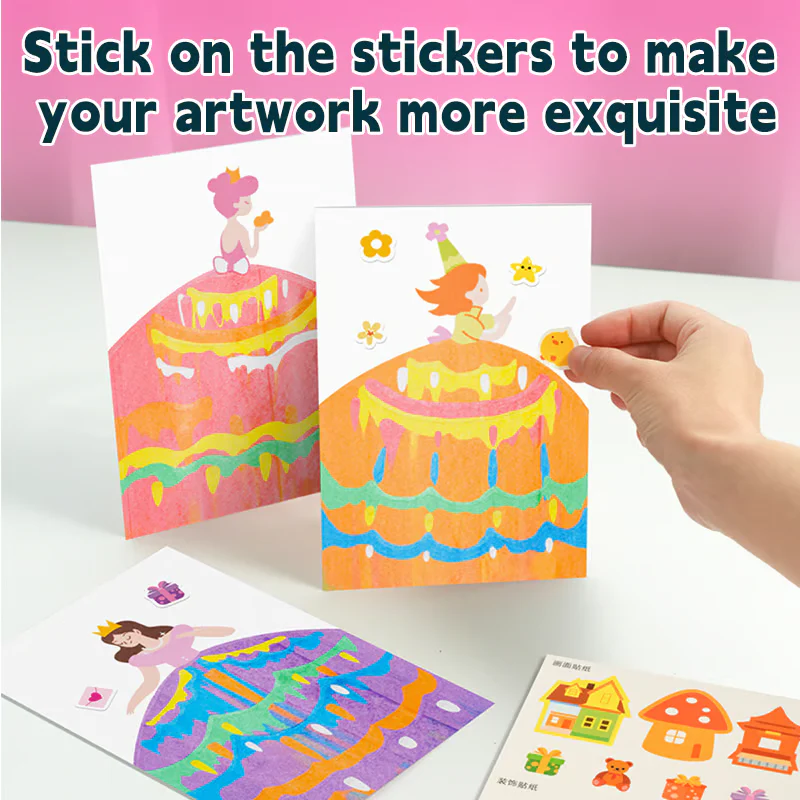 Rainbow Scratch Art Kit ~ Create Colorful Masterpieces with a Simple Scratch - Image 6