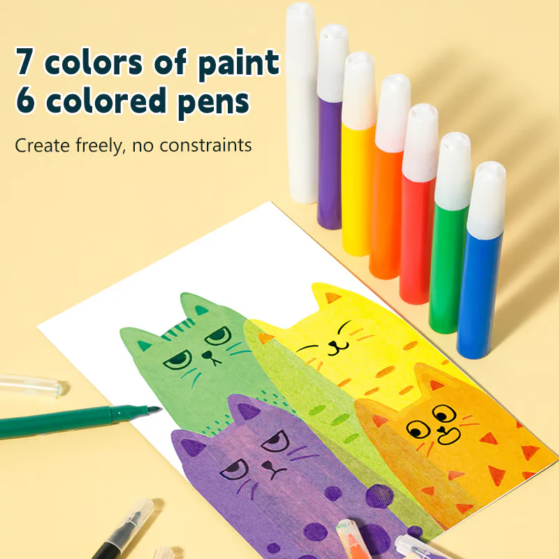 Rainbow Scratch Art Kit ~ Create Colorful Masterpieces with a Simple Scratch - Image 7