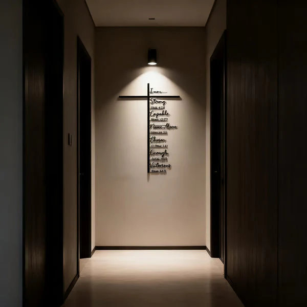 Scripture-Inspired Metal Cross Wall Art ~ Bring faith and peace to every corner of your home - Image 6
