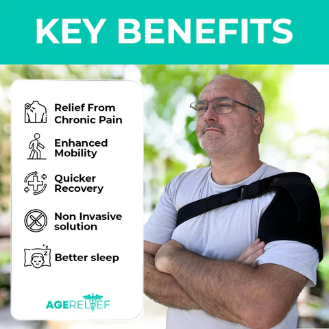 Shoulder Support Brace ~ Relief and stability for all-day comfort - Image 3