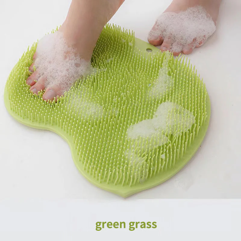 Silicone Shower Foot Scrubber Mat ~ Clean and massage feet hands-free in seconds - Image 11