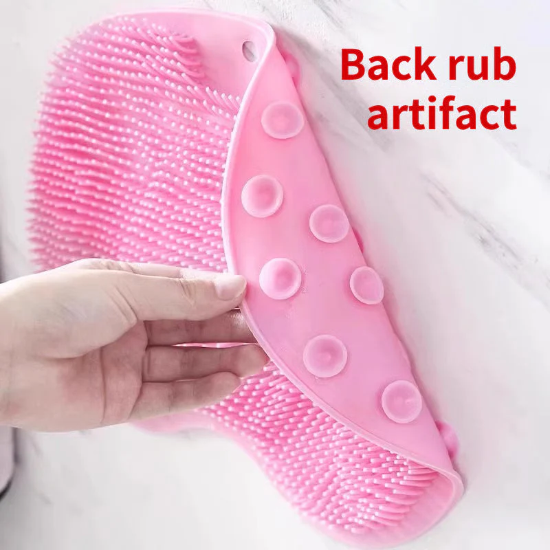 Silicone Shower Foot Scrubber Mat ~ Clean and massage feet hands-free in seconds - Image 3