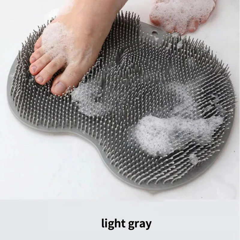 Silicone Shower Foot Scrubber Mat ~ Clean and massage feet hands-free in seconds - Image 8