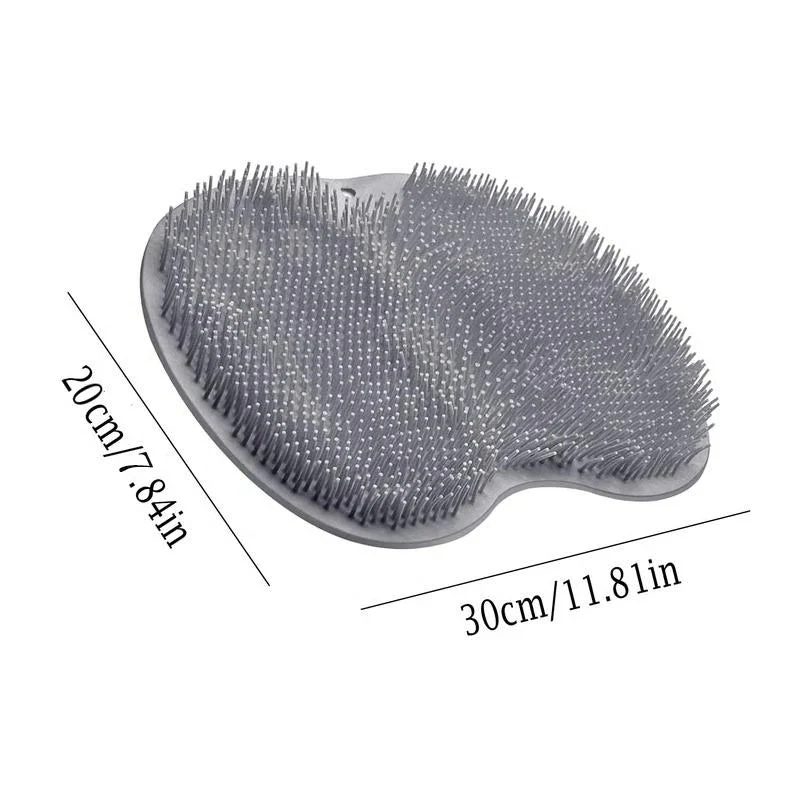 Silicone Shower Foot Scrubber Mat ~ Clean and massage feet hands-free in seconds - Image 9