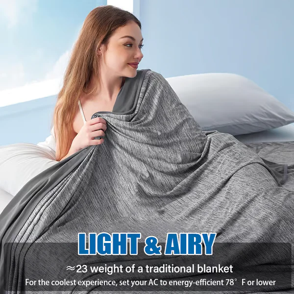 Summer Cooling Blanket ~ Instantly chill your nights, sleep dry and deep^ - Image 12